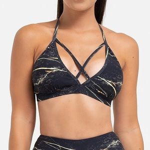 Lici Fit strappy bra in “tigers eye”